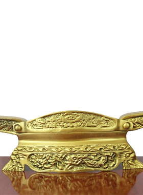 宇卓铜器黄铜摆件架子酒杯托