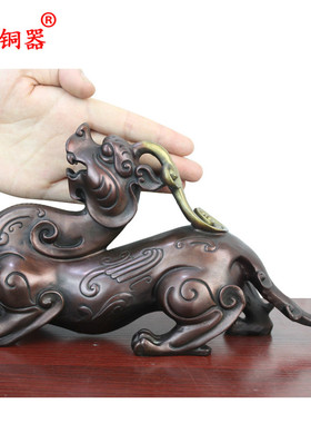 宇卓铜器铜工艺品家居饕餮貔貅