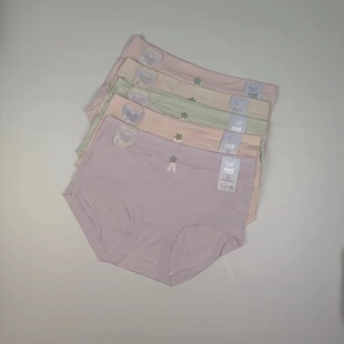 丽音雅844少女内裤蚕丝蛋白抑菌底档女士薄款柔软舒适短裤裤衩