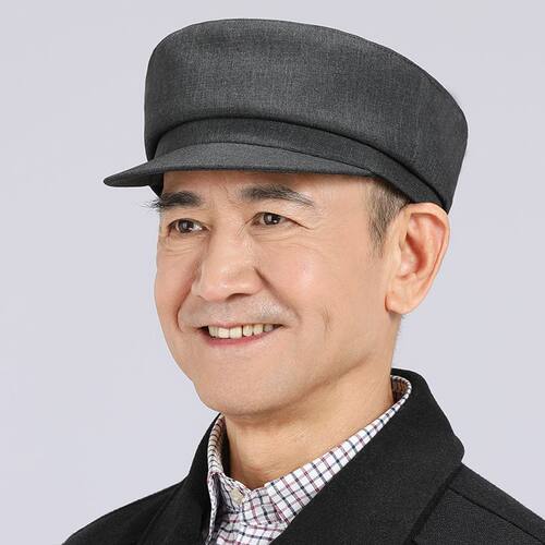 老款式老人可调节男四季解放帽