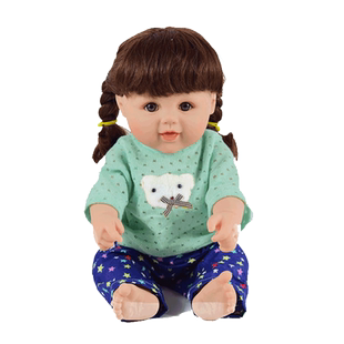 仿真娃娃玩具婴儿女孩软硅胶全软胶洋娃娃逼真睡眠会说话的假娃娃