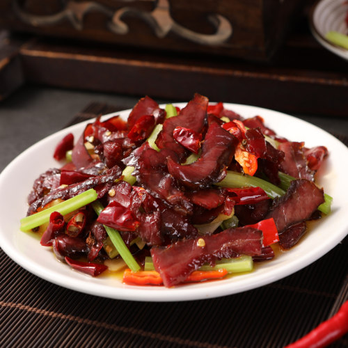 湘老蔡干牛肉200g小炒干锅均可