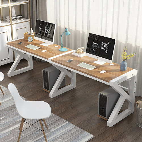 经济型简约风双人电脑桌写字台