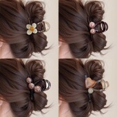 适合发量少 抓夹中号高级感2025新款 发夹女后脑勺盘发鲨鱼夹头饰