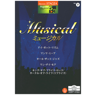 3级 Vol.7 音乐 顺丰空运 玛雅乐谱 M578 流行系列