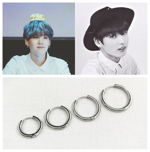 防弹少年团闵玧其同款朴智旻耳环