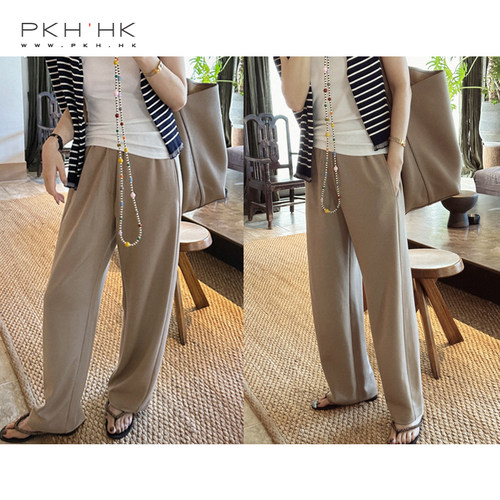 PKH.HK气质女装折扣店 自留蕞爱 空气感时髦万能阔腿裤
