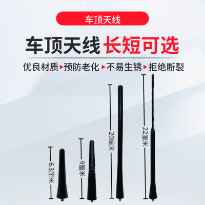 适配双龙柯兰多雷斯特W 路帝爱腾 蒂维拉 途凌车顶天线收音机天线