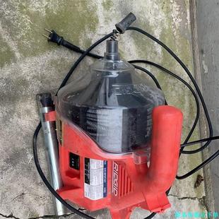 里奇R7管道疏通机，没有气球开关了，试了电机没问题，能转，图