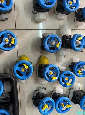 原装agru艾格鲁手动隔膜阀 PVDF、 DN25   DA议价