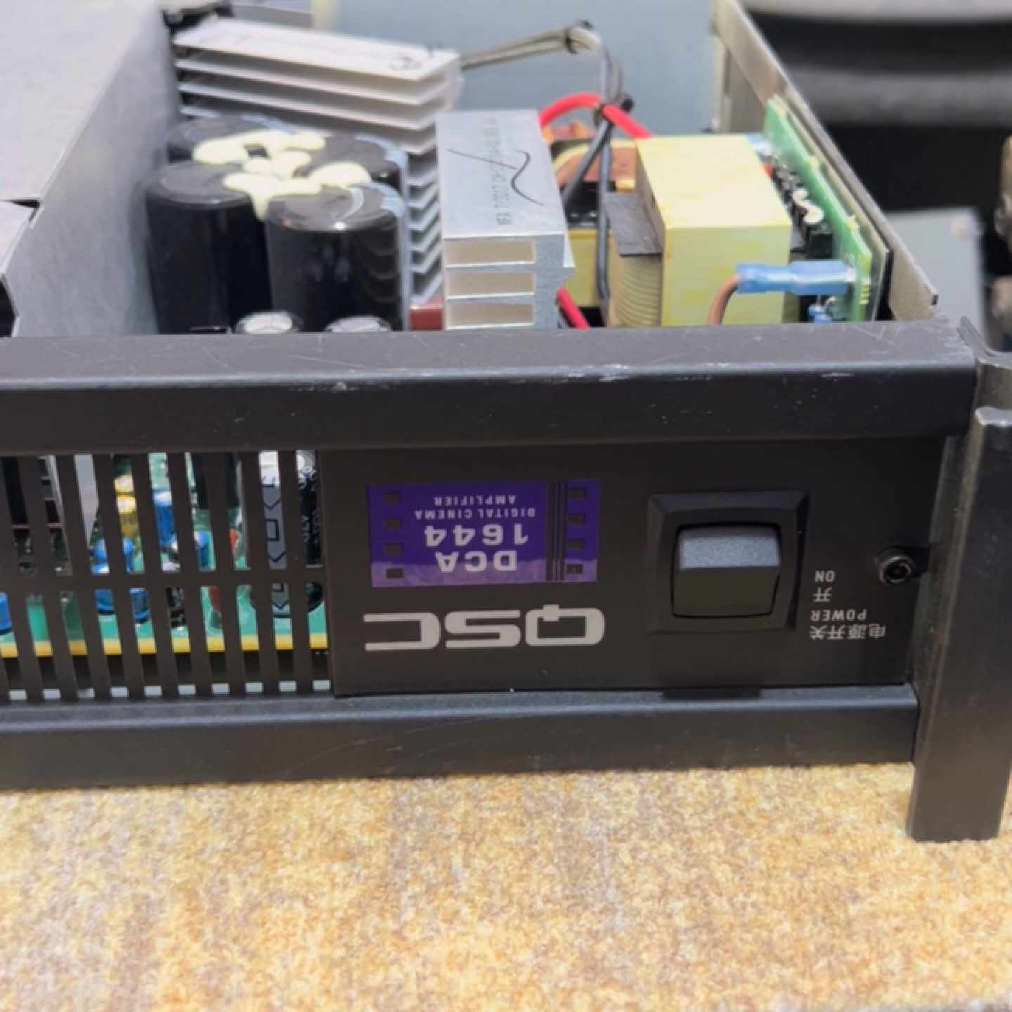 QSC 1644后级功放 4声道开关电源功放 全部原装无修全—议价
