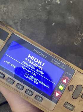 日置HIOKI ST5520-01绝缘电阻测试仪 能开机 外—议价