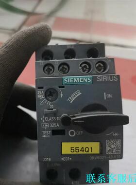 西门子断达断路3RV6021-4DA10，拆机件，实物如图，议价