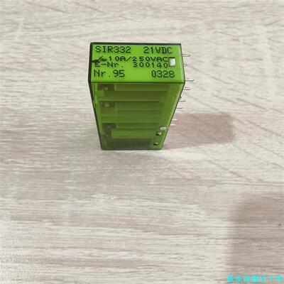瑞士ELESTA原装拆机继电器 SIR332 21VDC，绿议价