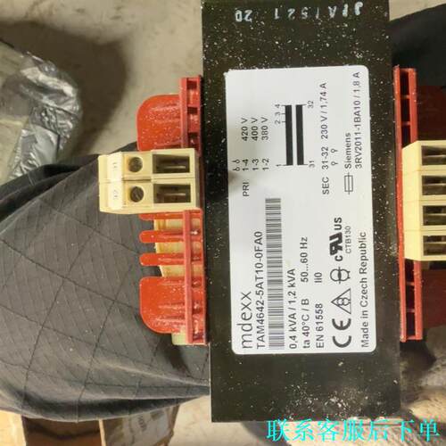 美德克斯变压器 MDEXX TAM4642-5AT10-0F议价