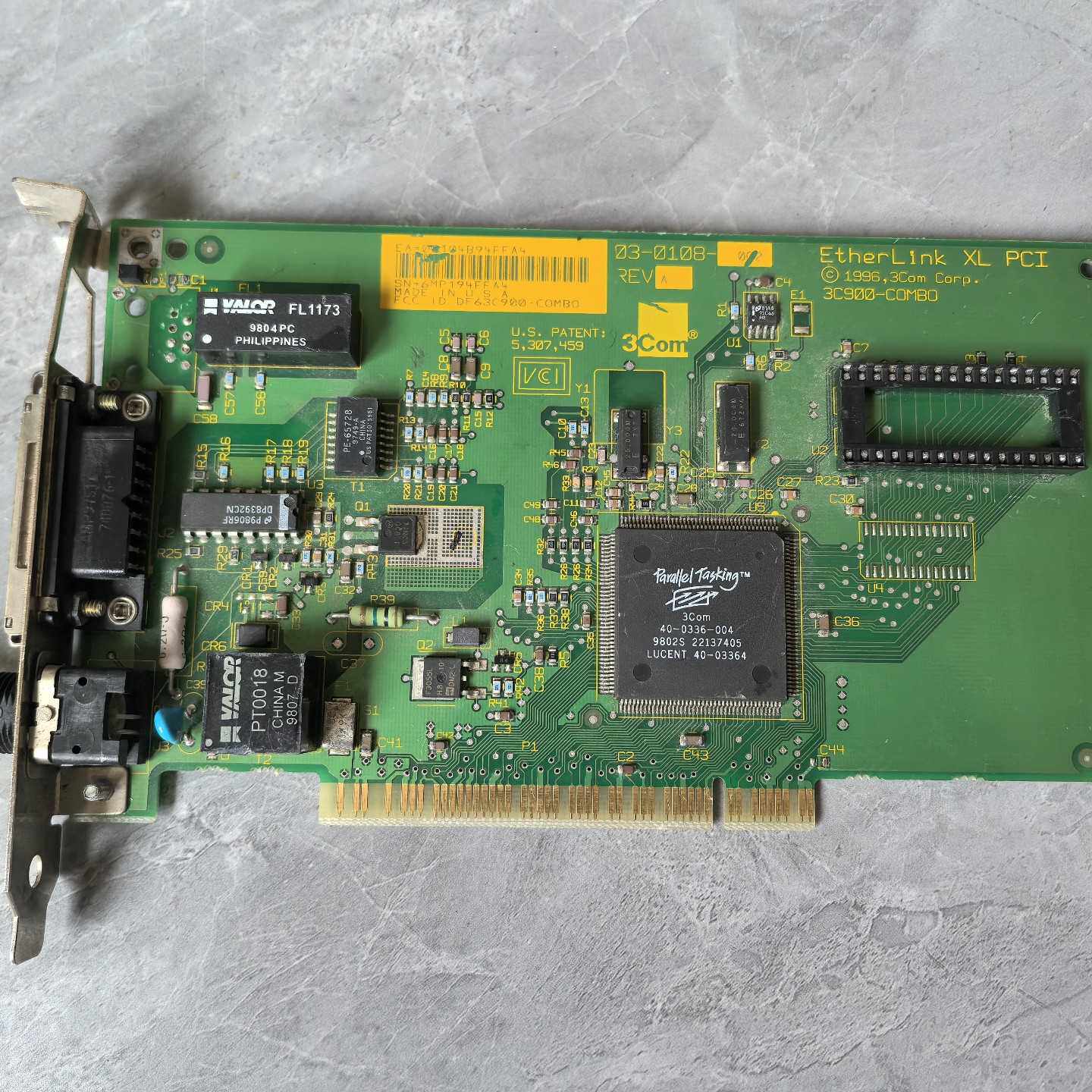 3COM EtherLink XL PCI网卡，BNC同轴电—议价