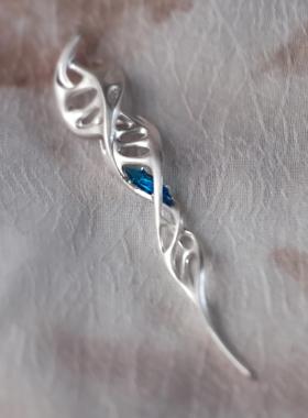 Nemo饰界原创纯银项链吊坠手工高级感小众设计女925银饰长款定制