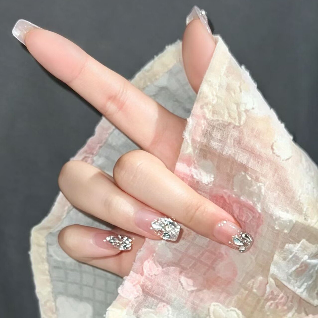穿戴甲美甲2026高级感短款假指甲