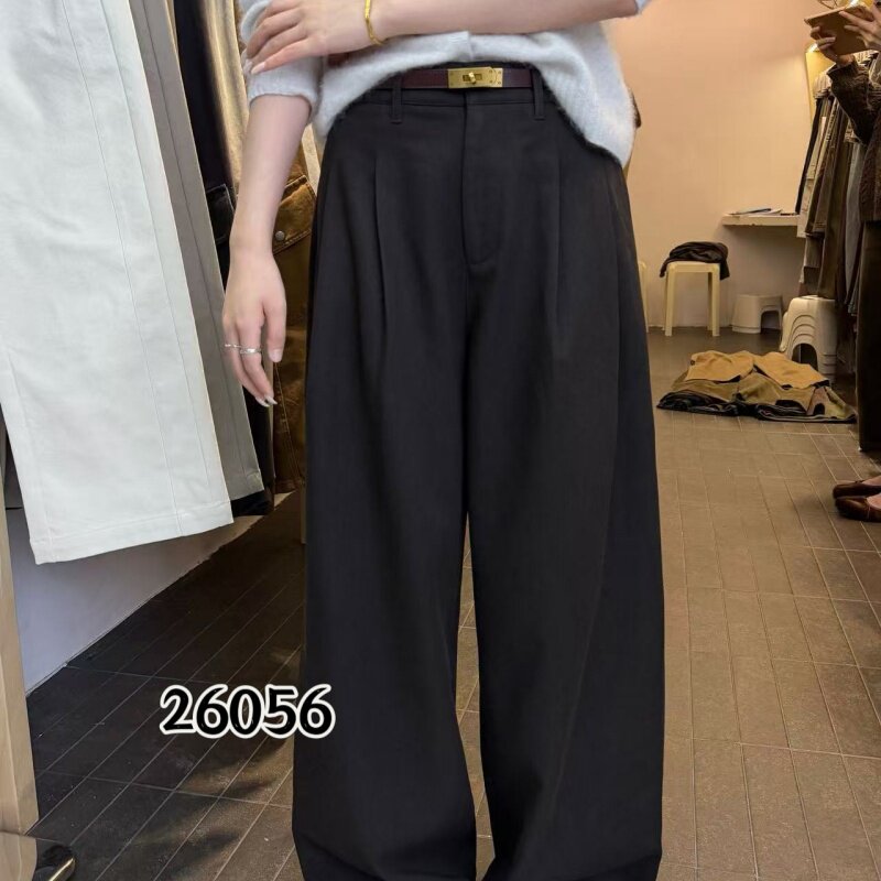 T-PLATFORM26056秋款新品简洁宽松时尚百搭女士阔腿裤