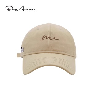 【正品现货】Bure Avenue曲线刺绣棒球帽子百搭软顶鸭舌帽男女潮