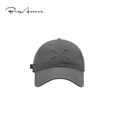 【正品现货】Bure Avenue可爱猫咪刺绣软顶棒球帽女夏韩版鸭舌帽