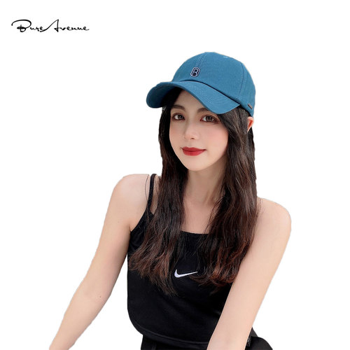 Bure Avenue简约鸭舌帽夏天休闲时尚网红潮人百搭防晒遮阳棒球帽