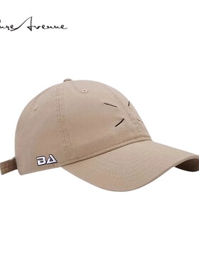【正品现货】Bure Avenue春夏季软顶刺绣棒球帽简约鸭舌帽子男女