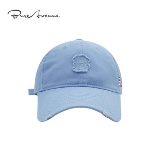 【正品现货】Bure Avenue布标破洞棒球帽子百搭软顶鸭舌帽男女潮