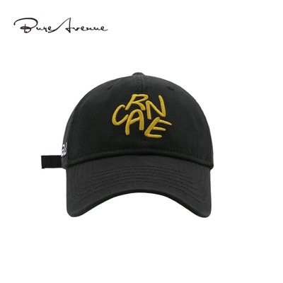 【正品现货】Bure Avenue字母CRANE刺绣鸭舌帽子百搭棒球帽男女潮