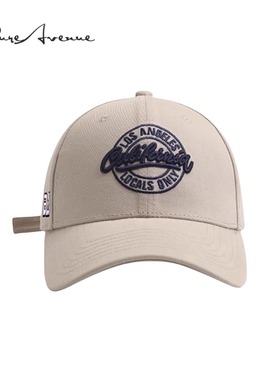 【正品现货】Bure Avenue圆标字母刺绣鸭舌帽子百搭棒球帽男女潮