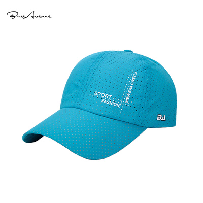 Bure Avenue速干帽跑步户外运动遮阳防晒网眼帽子透气时尚鸭舌帽