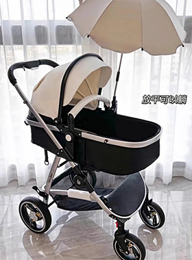 newber纽贝尔婴儿车小推车可坐躺0到3岁轻便折叠高景观新生儿宝宝