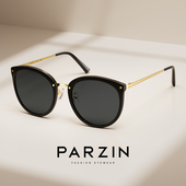 帕森太阳镜女轻盈复古炫彩膜潮显脸小墨镜驾驶镜防晒偏光眼镜9868
