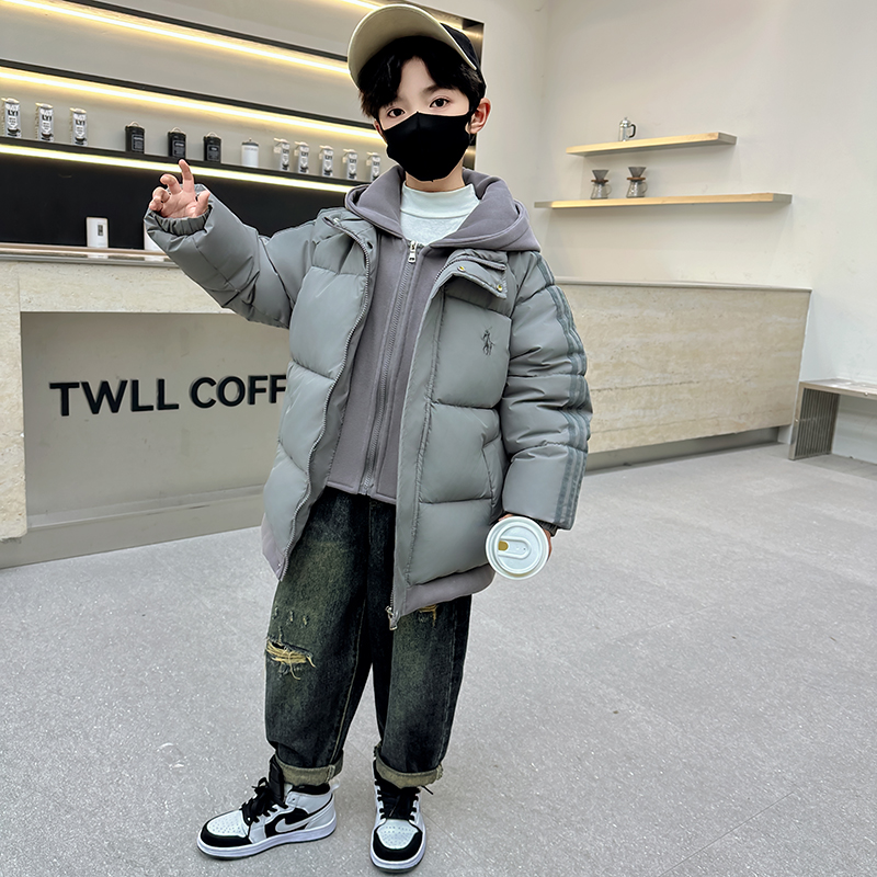 男童棉服冬季新款加棉加厚