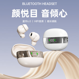 跨境新款入耳式蓝牙耳机无线高音质运动双耳降噪超长续航工厂