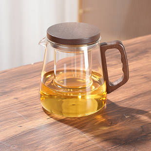 玻璃泡茶杯2025新款 个人专用喝茶杯 带过滤茶水分离杯子办公杯男士