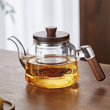 玻璃泡茶壶2025新款家用茶水分离烧水壶耐热煮茶功夫茶具专用套装