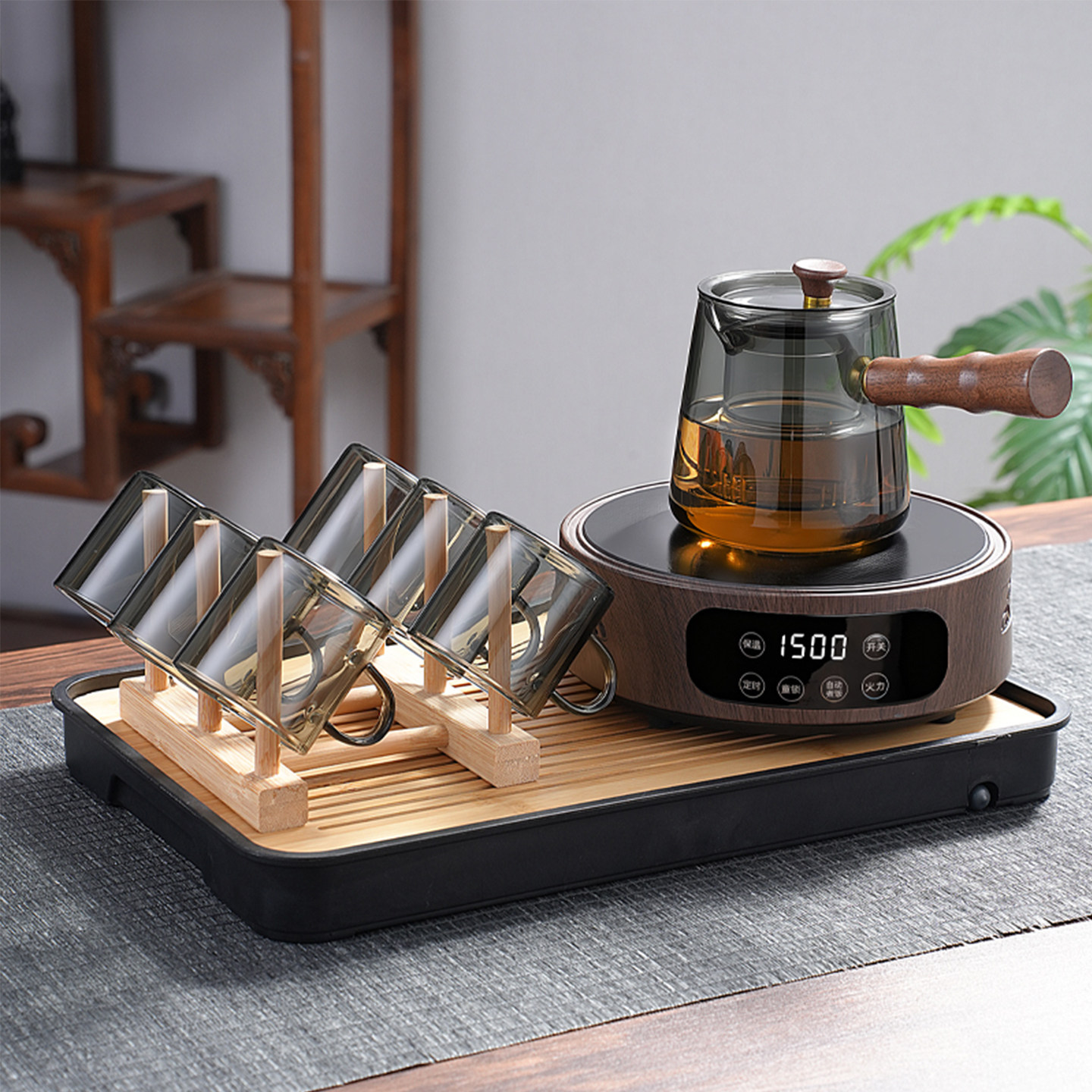 家用泡茶玻璃茶具茶杯套装2026新款泡茶壶喝茶高档轻奢办公室套装,餐饮具,茶道/香炉,淘宝优惠券,粉丝福利购,淘宝优惠卷