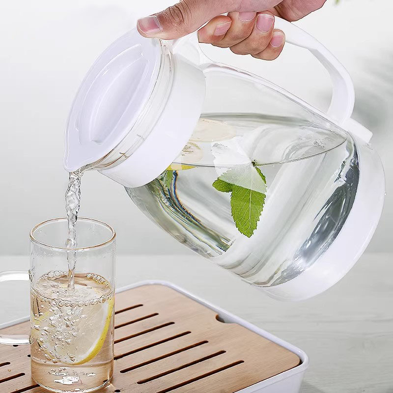 冷水壶玻璃耐热高温防爆水瓶家用大容量凉白开水杯茶壶套装凉水壶,餐饮具,冷水壶,淘宝优惠券,粉丝福利购,淘宝优惠卷