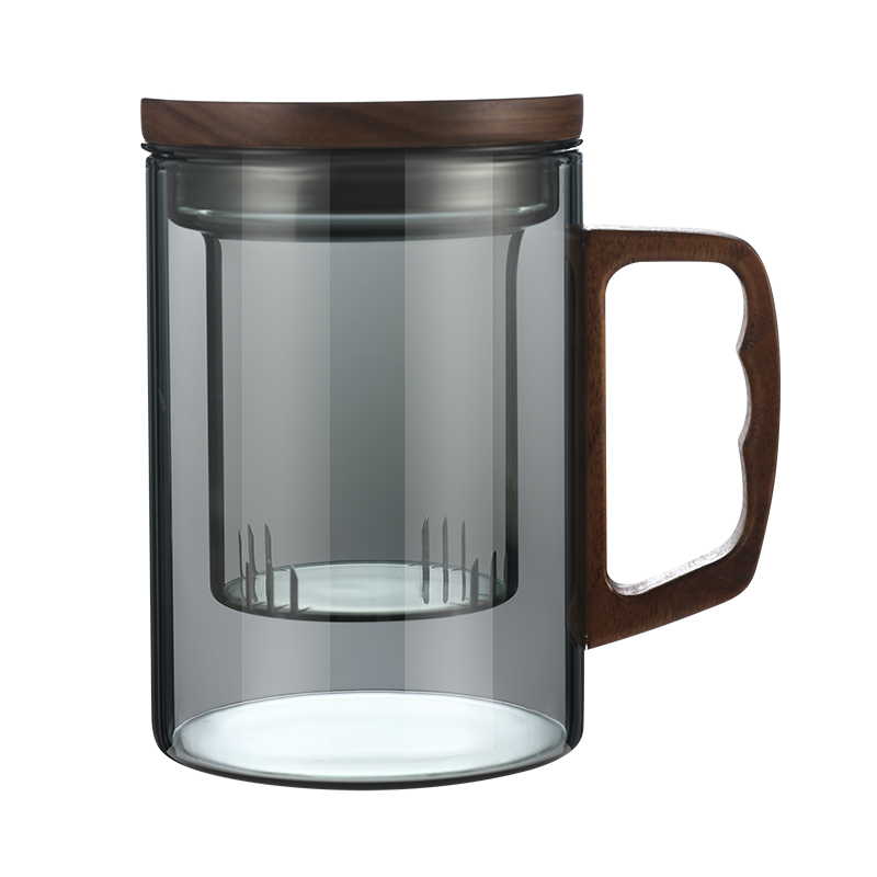 茶杯个人专用高档玻璃泡茶杯茶水分离过滤办公室男女士喝茶水杯子