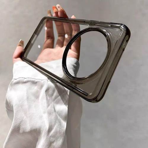 华为mate70亚克力透明简约全包