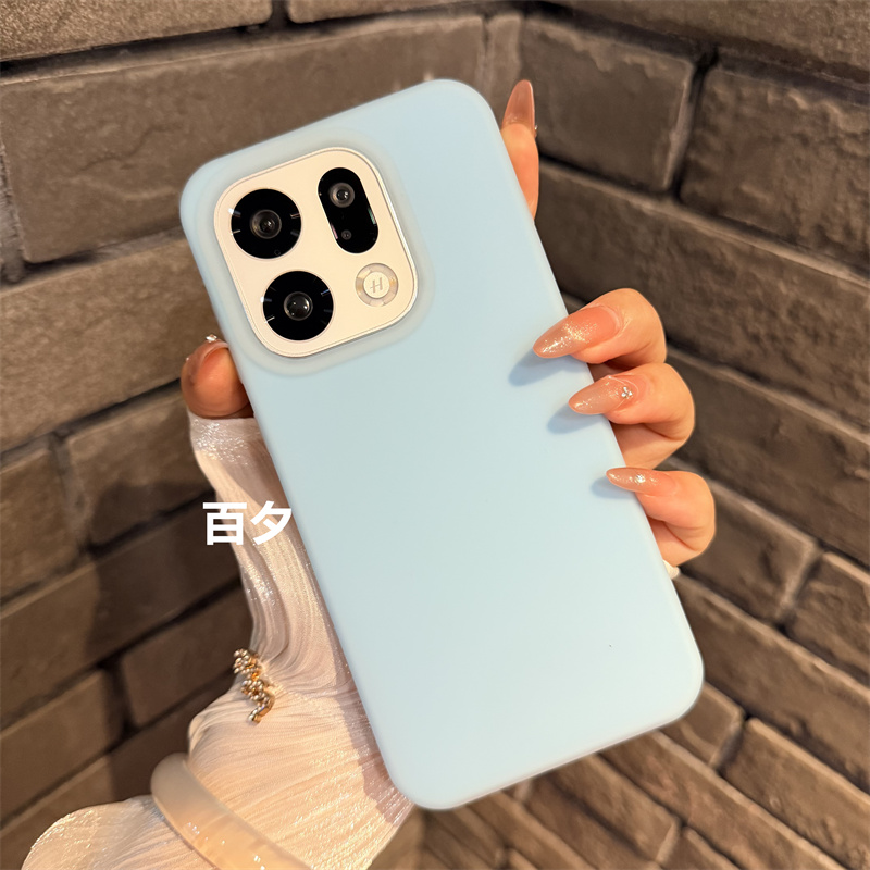 果冻液态硅胶适用一加ace6手机壳超防手汗Ace5Pro耐脏一加15肤感13软糯橡皮擦13T男女潮牌OPPOfindx9套Reno14