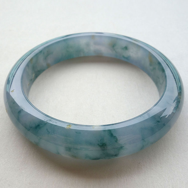 56.5mm natural Emerald Bracelet Female models Crater Ice Tranquil Blue Flower Hee hee Jewelleryin the Jewelry/Diamond/Jade/Gold , Jade (New) , Bracelets  category - from Buy2taobao.com to provide professional Taobao agent buy service
