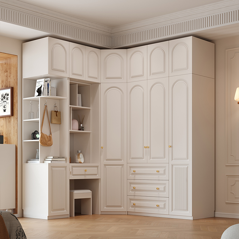 衣柜小户型实木颗粒板衣柜
