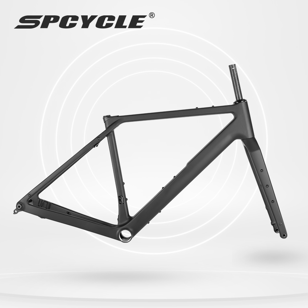 2025款竞赛级碳纤维gravel车架UDH尾勾T47中轴全内走线瓜车车架