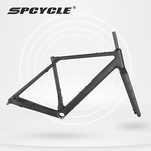 2025款竞赛级碳纤维gravel车架UDH尾勾T47中轴全内走线瓜车车架