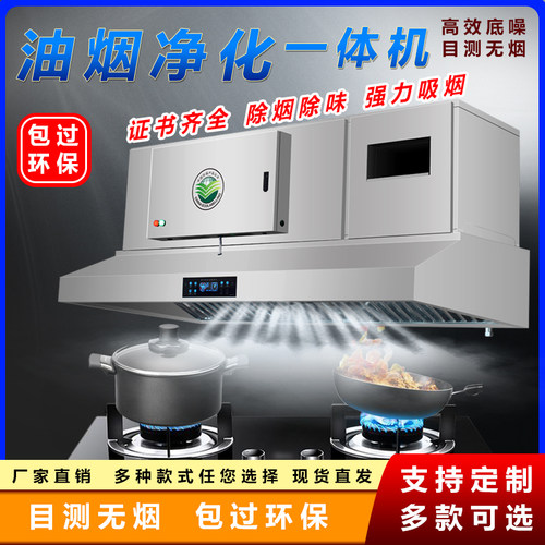 饭店酒店专用环保油烟净化一体机