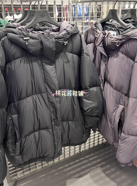 Adidas三叶草女子户外时尚潮流保暖运动休闲羽绒服KG4914 KG4915