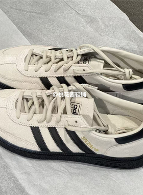 Adidas阿迪达斯男鞋女鞋2025秋季新款HANDBALL低帮休闲鞋 JR3667