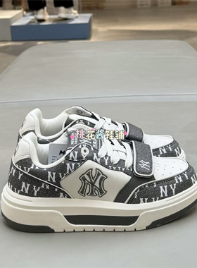MLB正品2026年春款男女情侣款复古老爹鞋厚底运动休闲鞋3ASXM026N